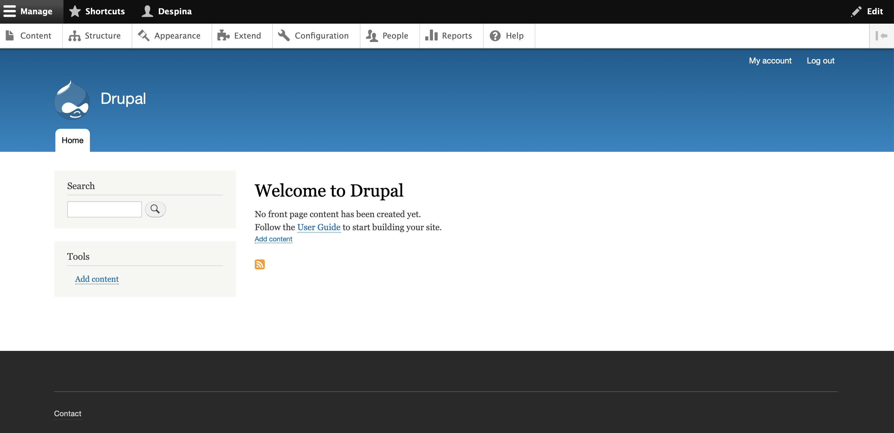 Drupal website